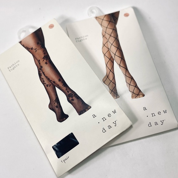 Bundle 2 A New Day Fashion Tights L/XL NWT